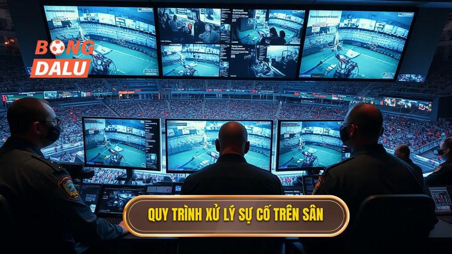 3. Quy trình xử lý sự cố trên sân
