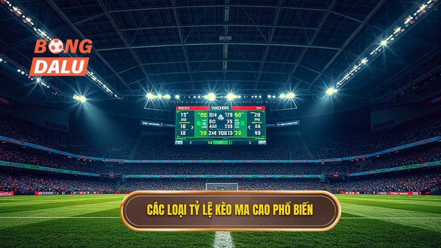 Các loại tỷ lệ kèo Ma Cao phổ biến nhất hiện nay