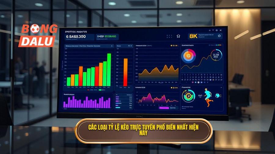 2. Các loại tỷ lệ kèo trực tuyến phổ biến nhất hiện nay