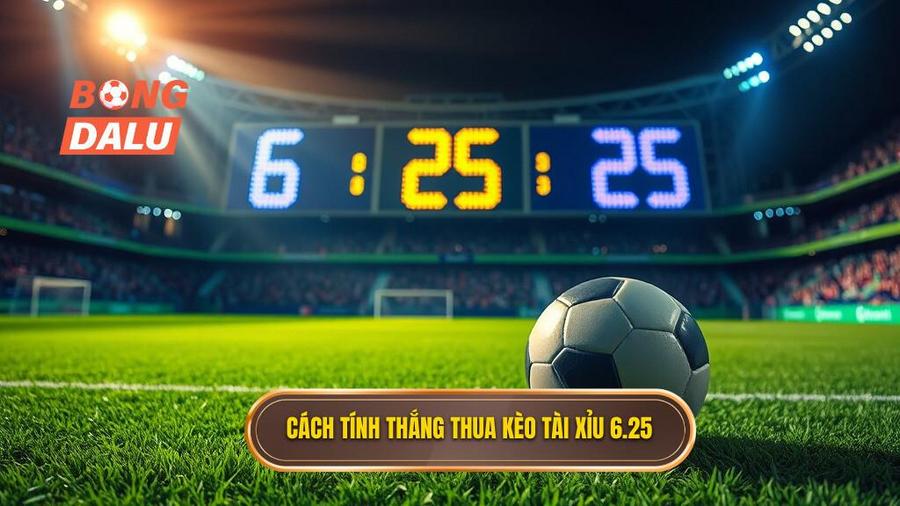 Cách tính thắng thua khi chơi kèo tài xỉu 6.25