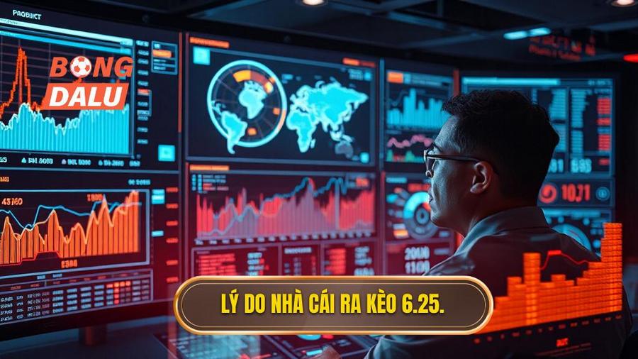 Phân tích đa chiều: Tại sao nhà cái ra kèo 6.25?
